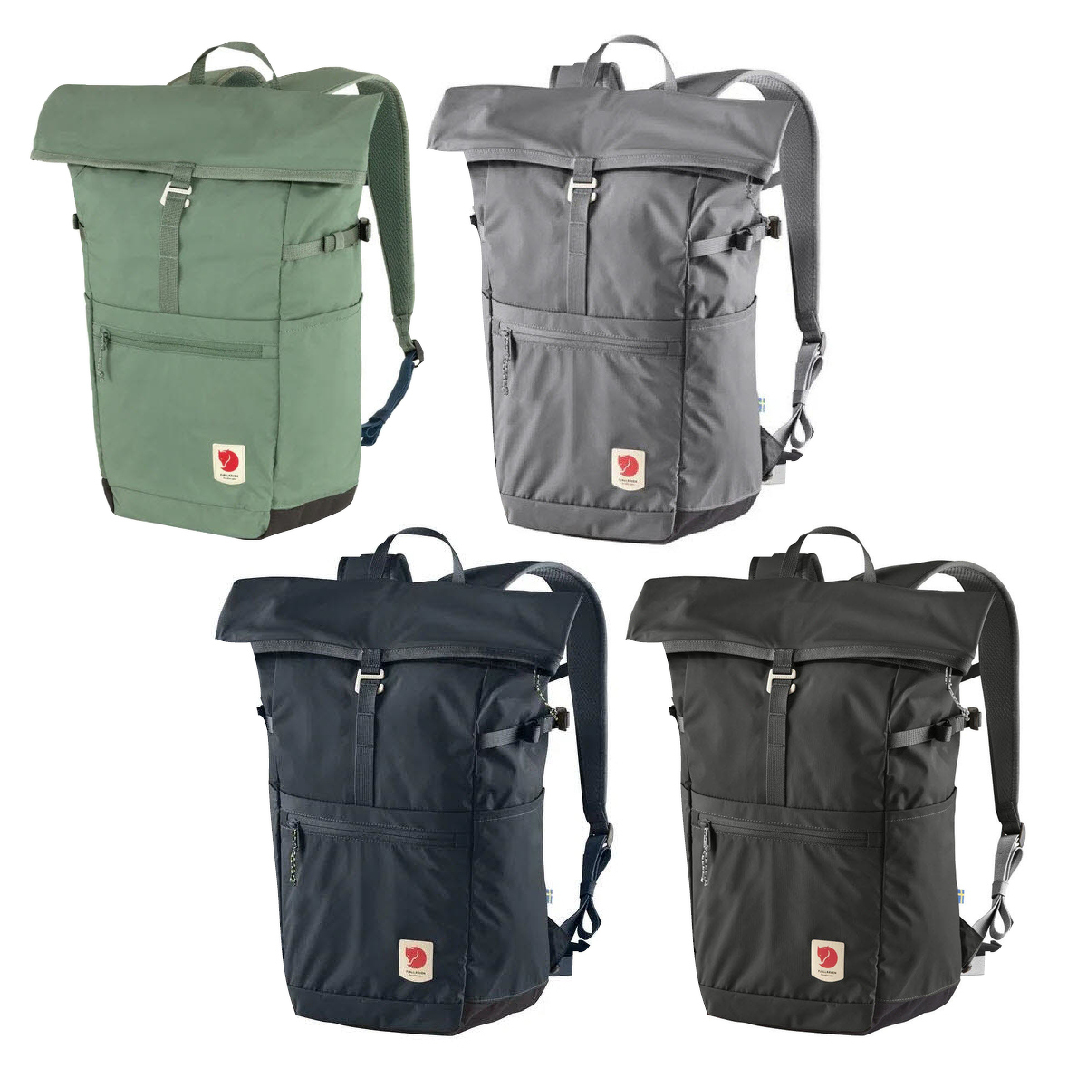 Der Fjäll Räven der High Coast Foldsack ist ein leichter, vielseitiger Tagesrucksack.