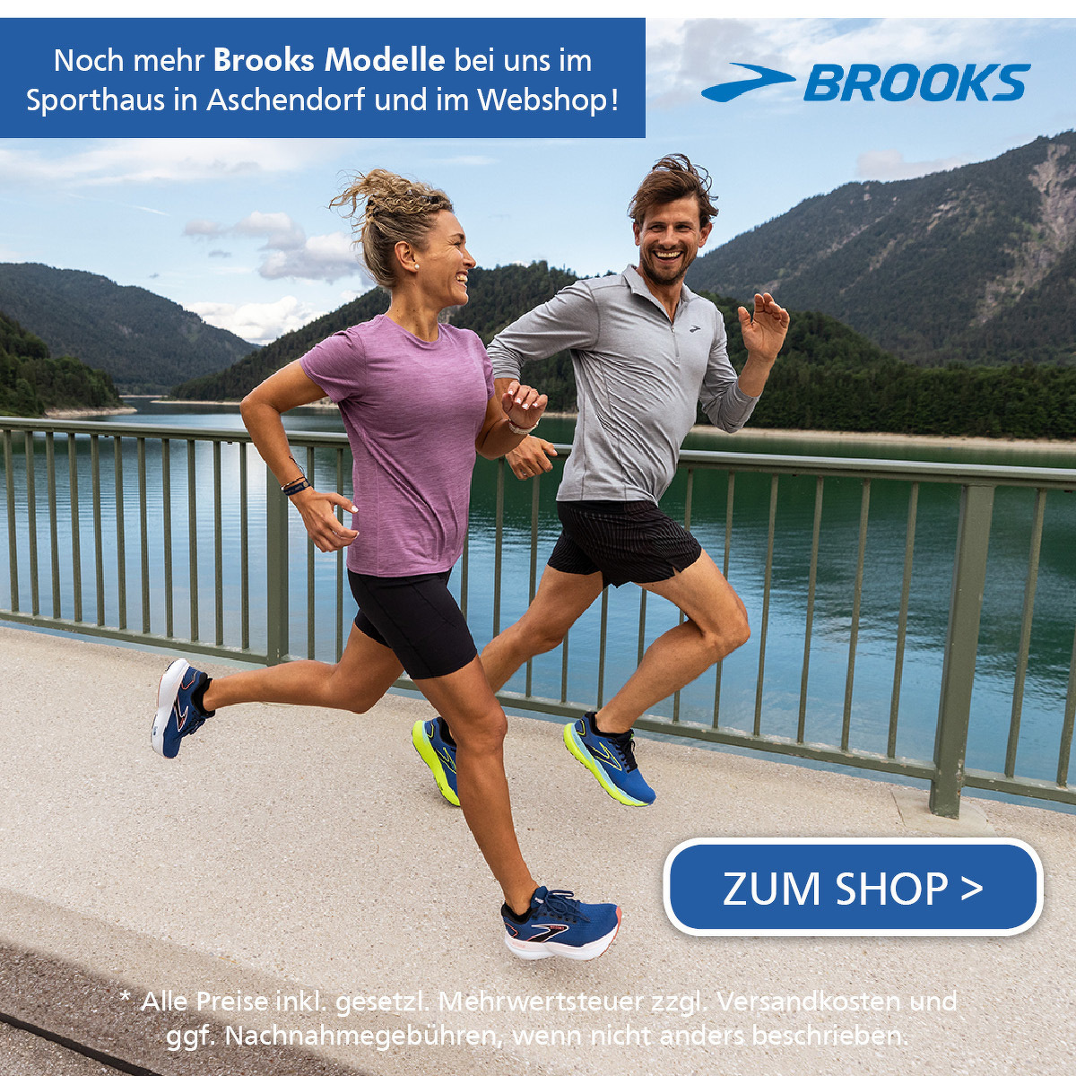 Alle Brooks Modelle