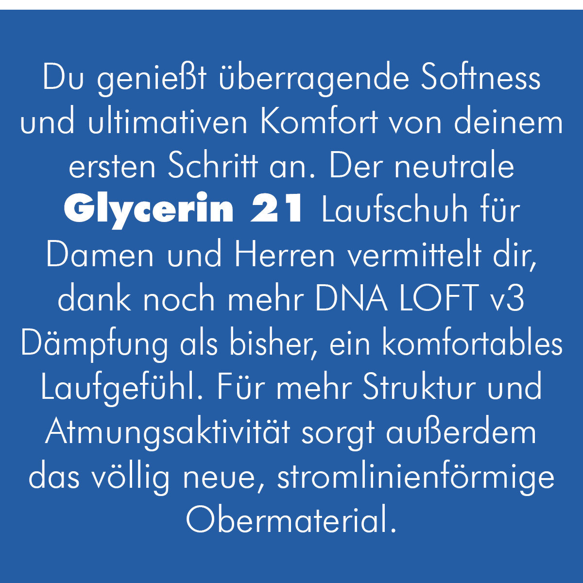 Der neue Brooks Glycerin 21