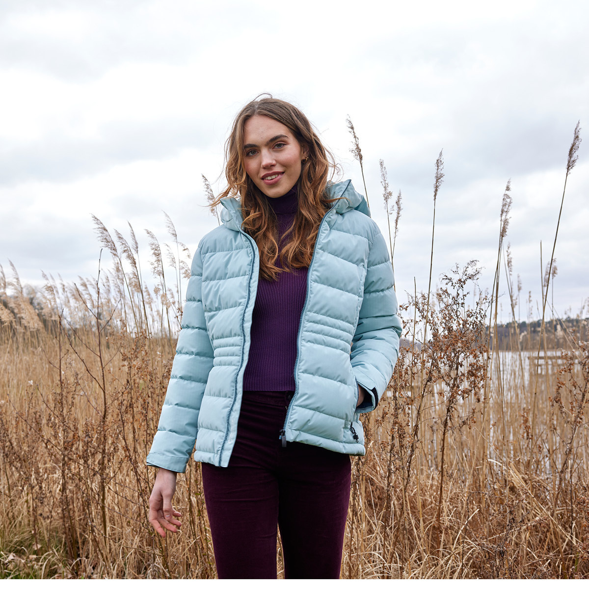 KOW 10 WMN QLTD JCKT Jacke in Daunenoptik mit Kapuze