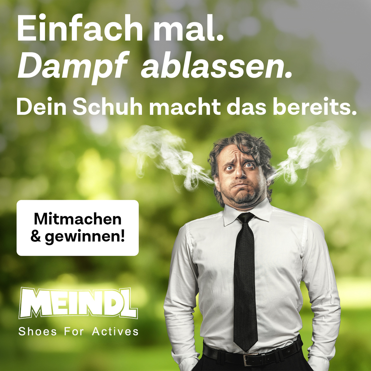 Meindl - Damp ablassen