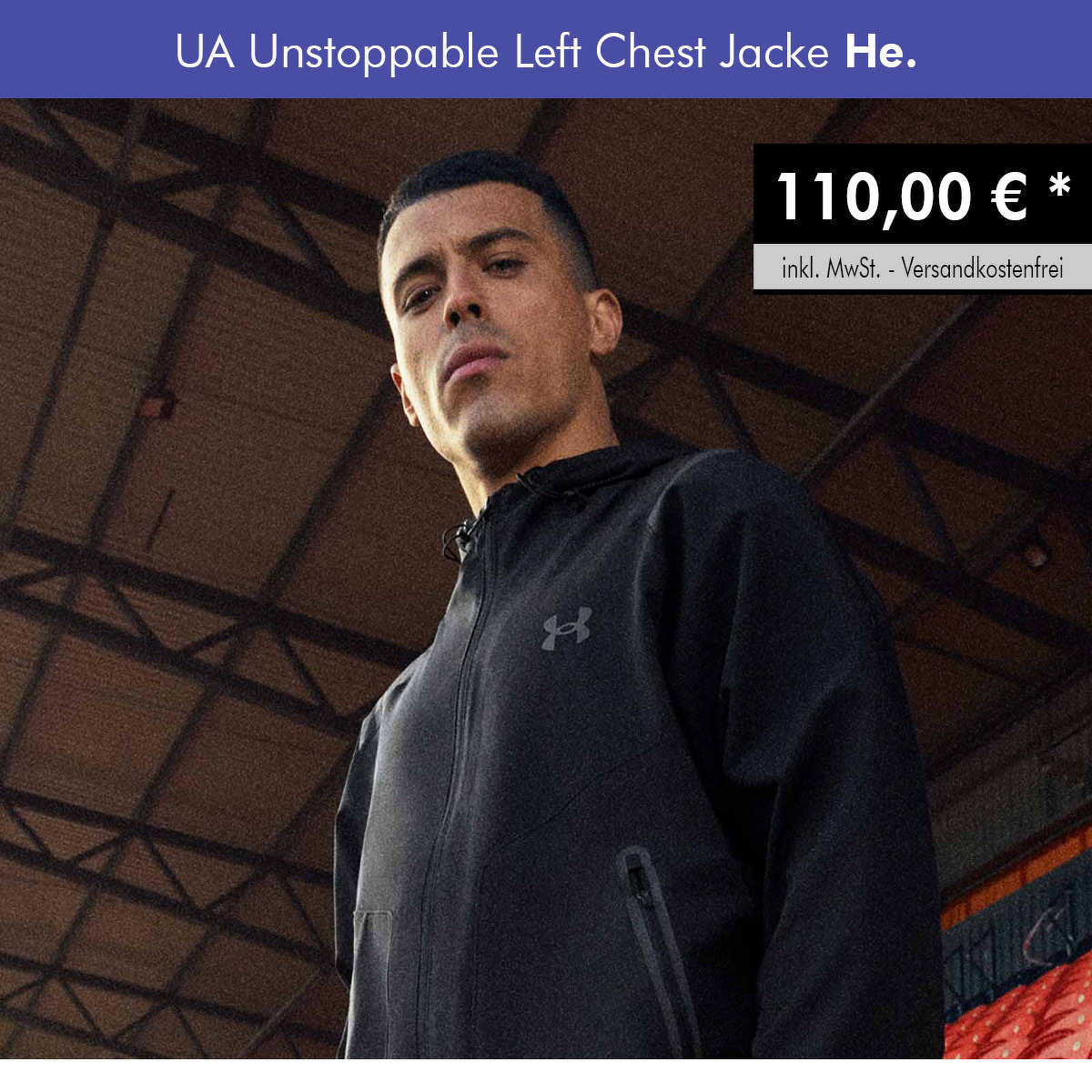 UA Unstoppable Left Chest Jacke He.