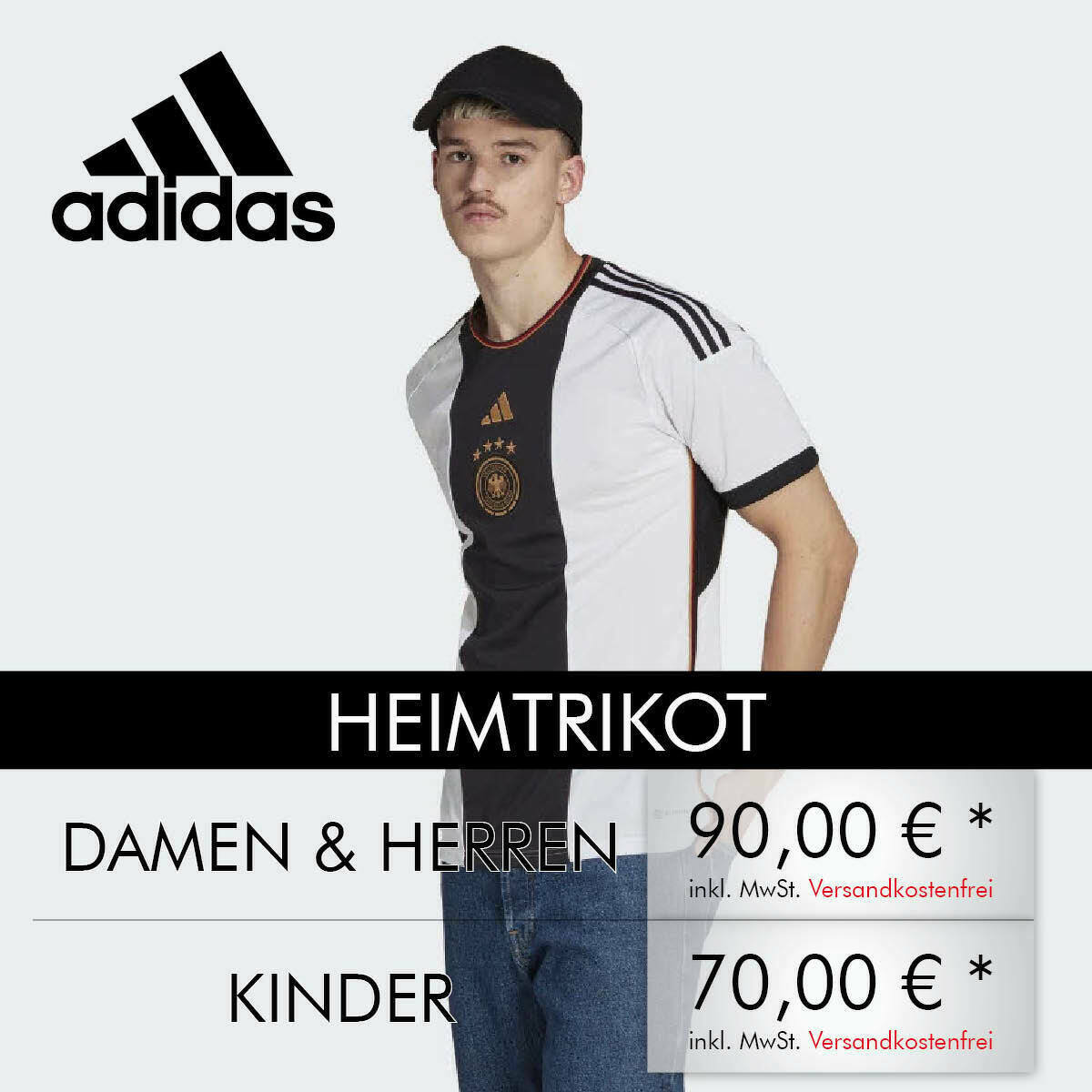 Adidas | WM 2022 Kollektion Heimtrikot