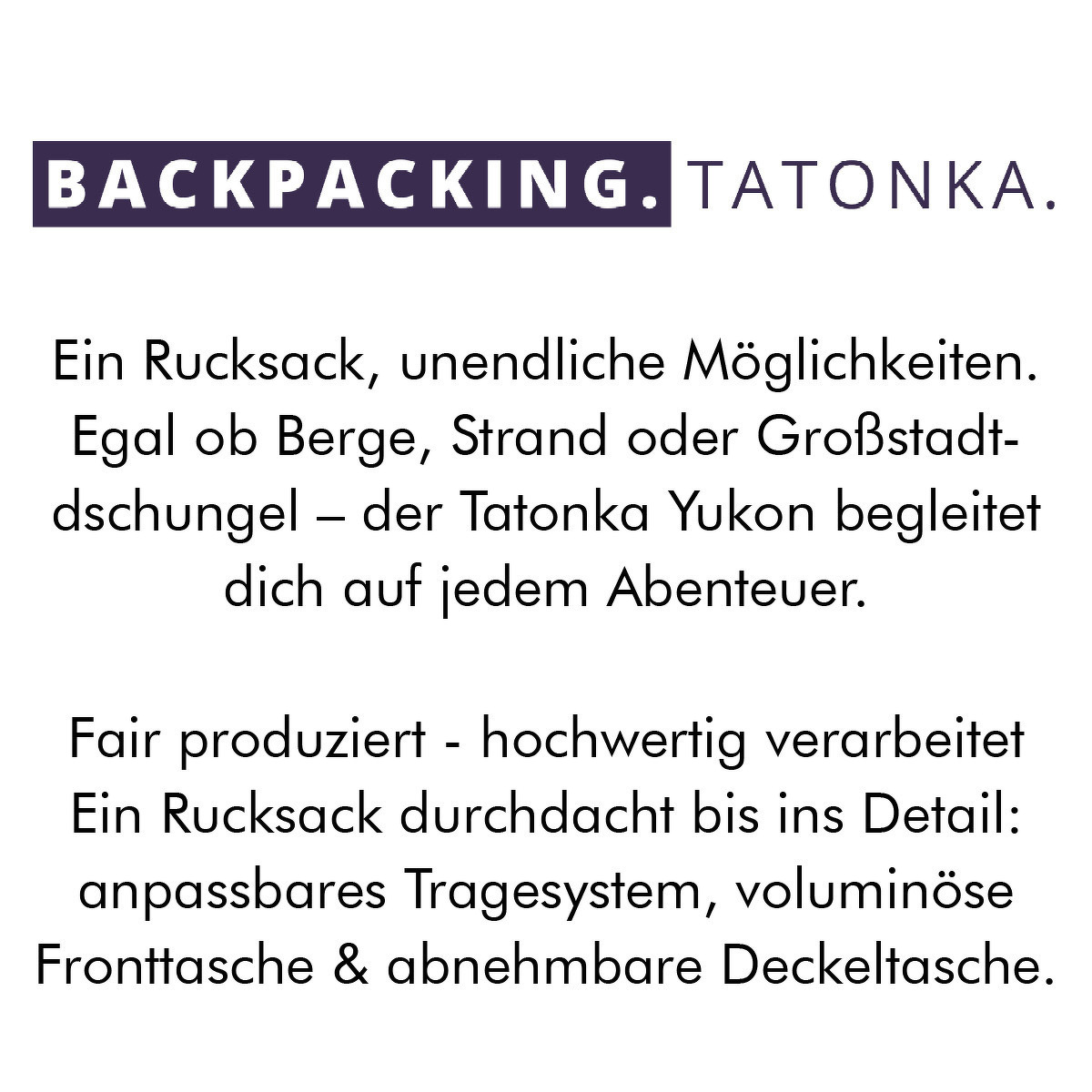 Die neue Tatonka Yukon-Serie