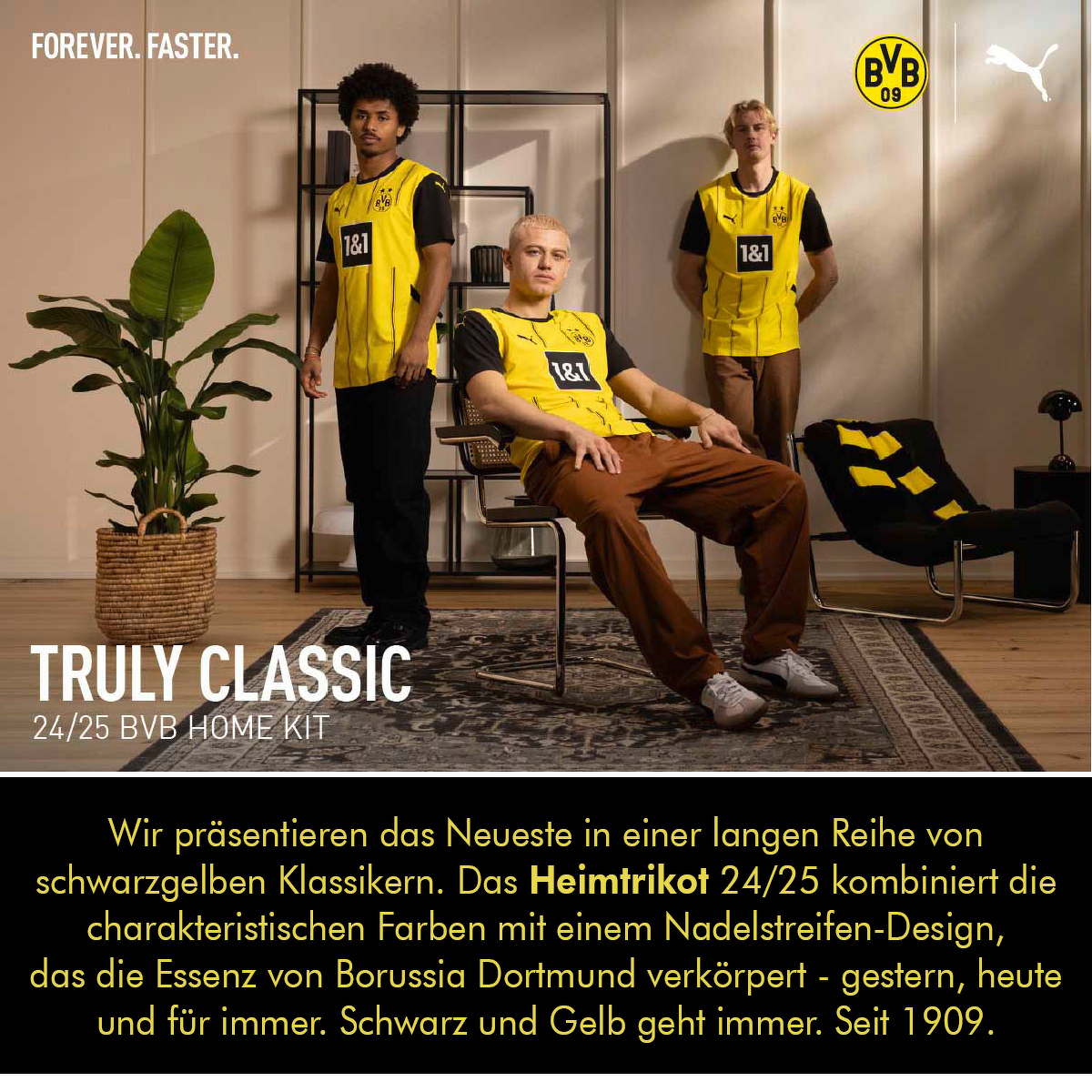 Puma BVB Dortmund Heimtrikot 24/25