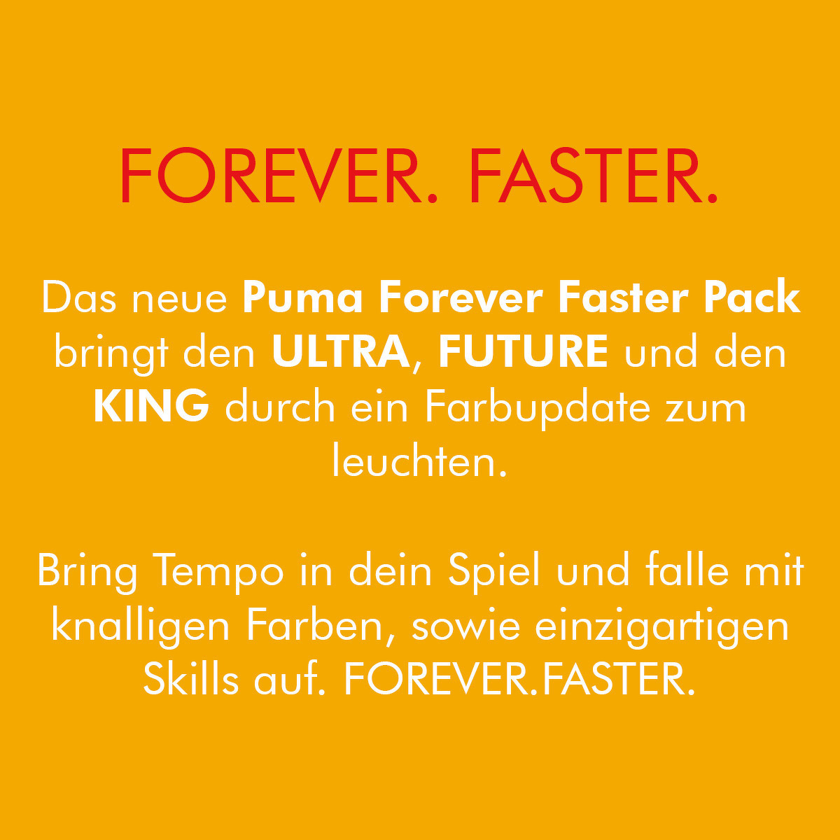 Puma Forever Faster Pack