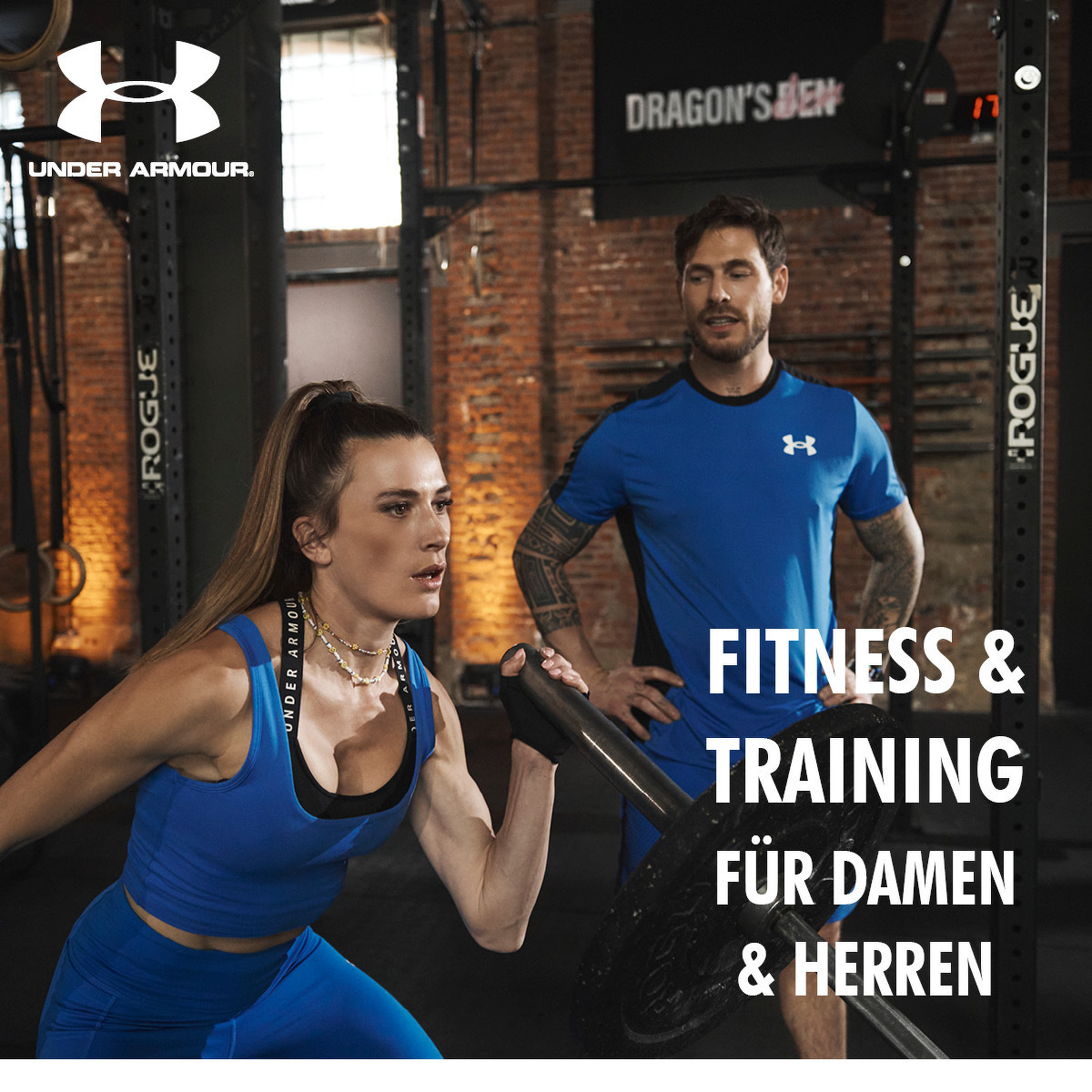 Under Armour - Fitness & Training für Damen und Herren