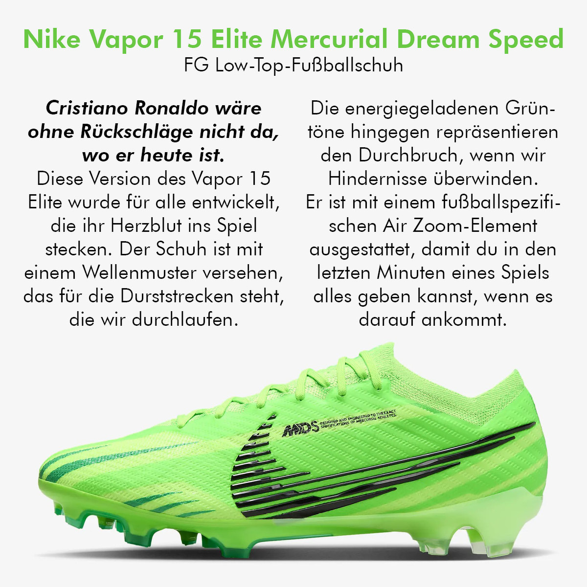 Nike Vapor 15 Elite Mercurial Dream Speed