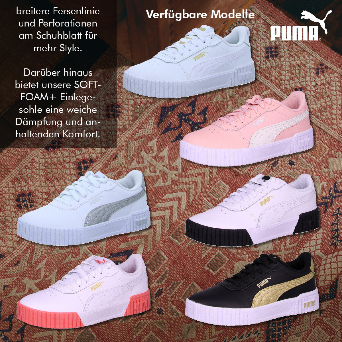 PUMA Carina 2.0 Kollektion
