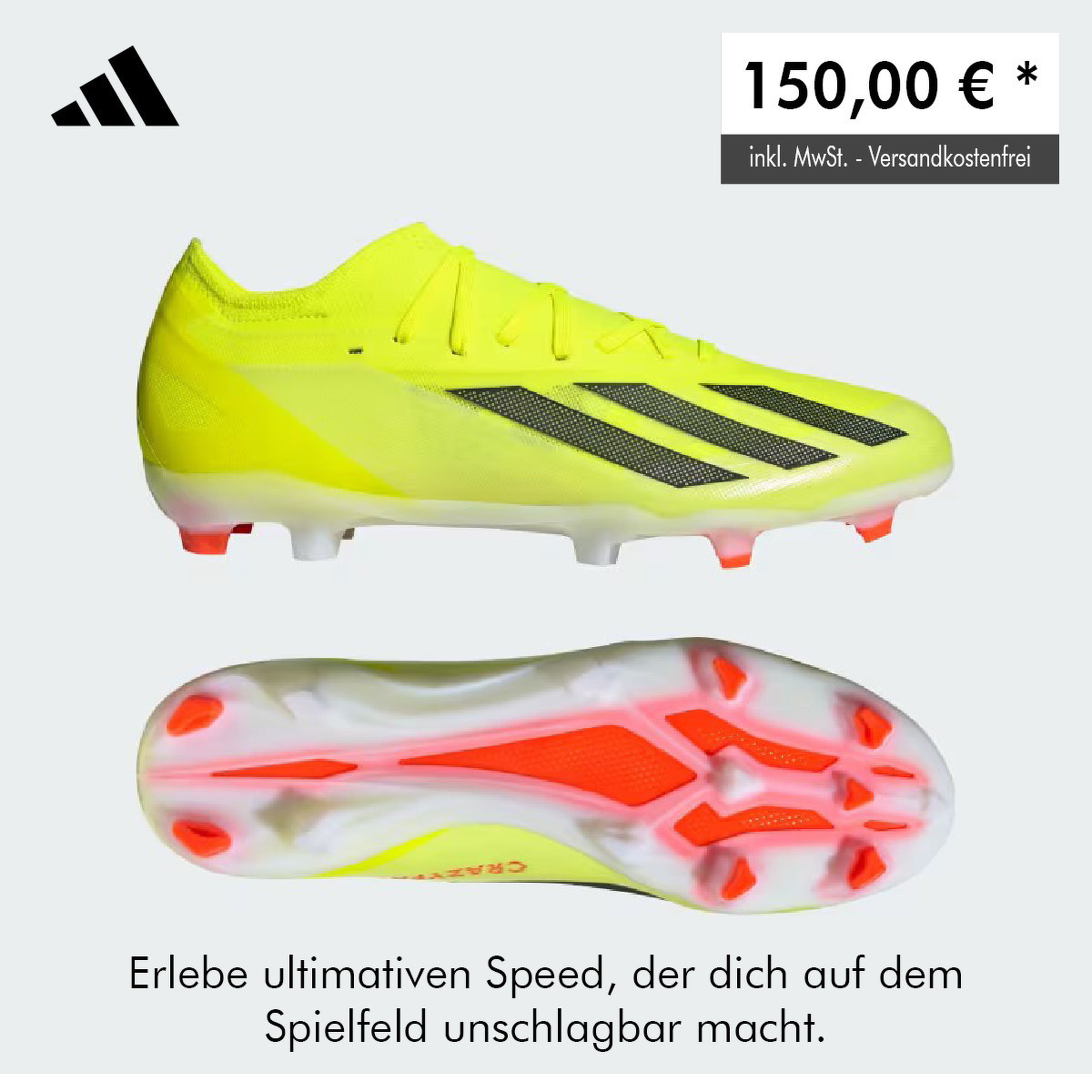 Adidas | X Crazyfast Pro FG