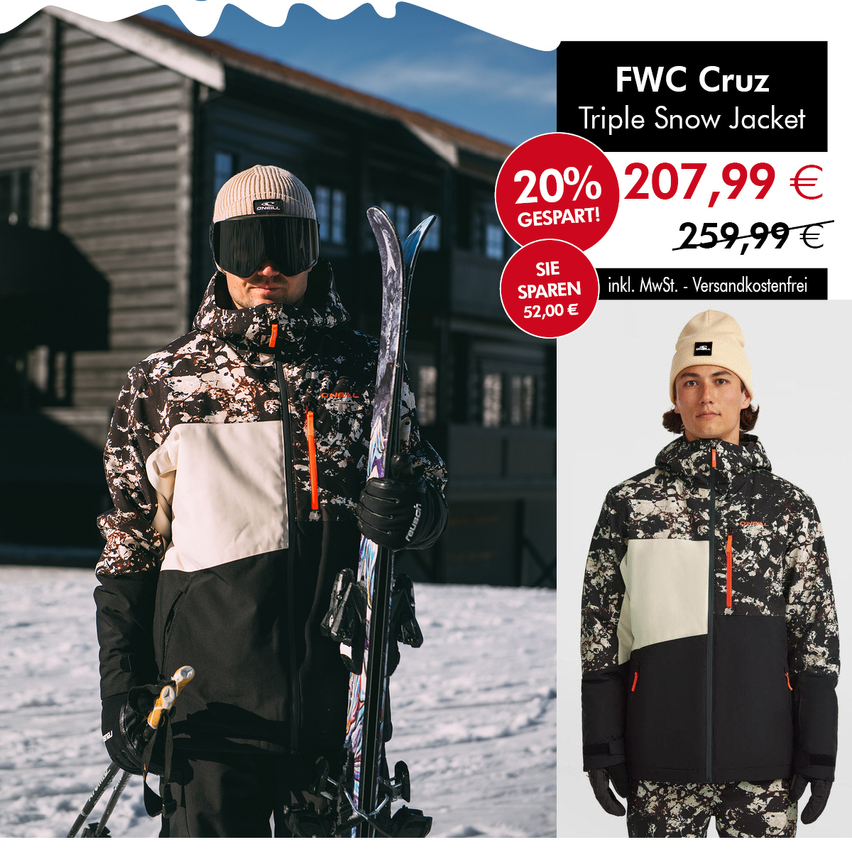 FWC Cruz Triple Snow Jacket für Herren