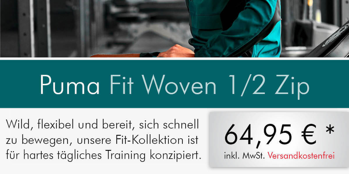 Puma Fit Woven 1/2 Zip