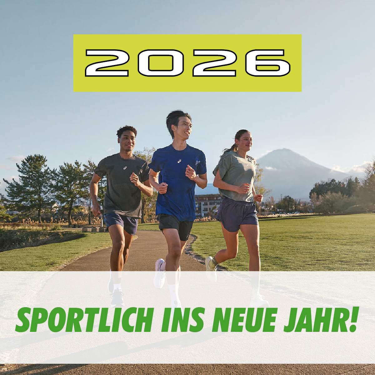 2026 - sportlich ins neue Jahr!