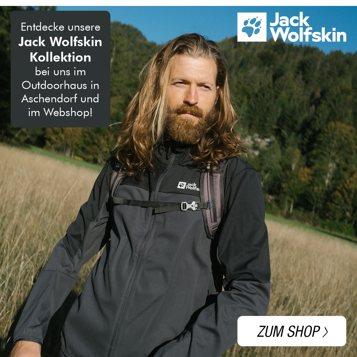 Entdecke unsere Jack Wolfskin Kollektion bei uns im Outdoorhaus in Aschendorf und im Webshop!