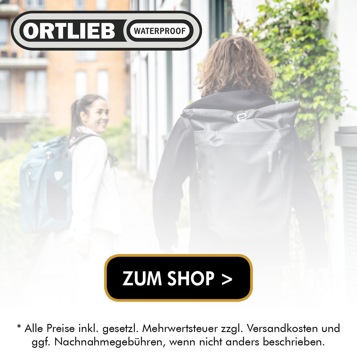 Ortlieb Vario PS Rucksack & Radtasche