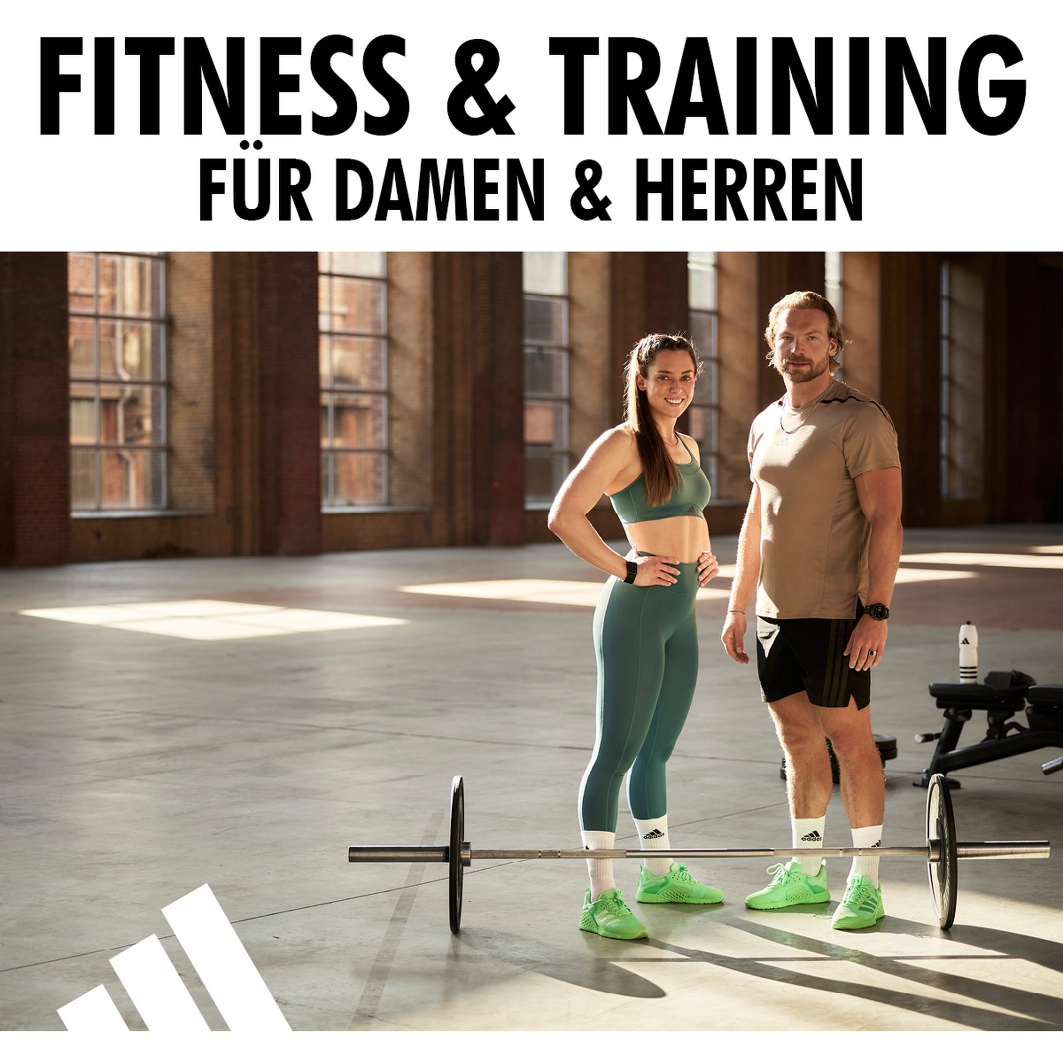 adidas - Fitness & Training für Damen und Herren