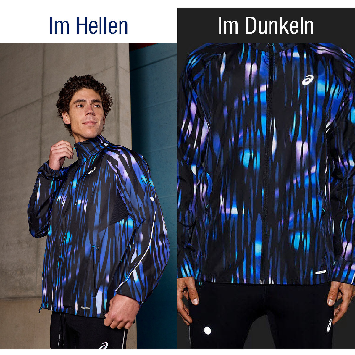 Asics ROAD LITE-SHOW PACKABLE JACKET Herren