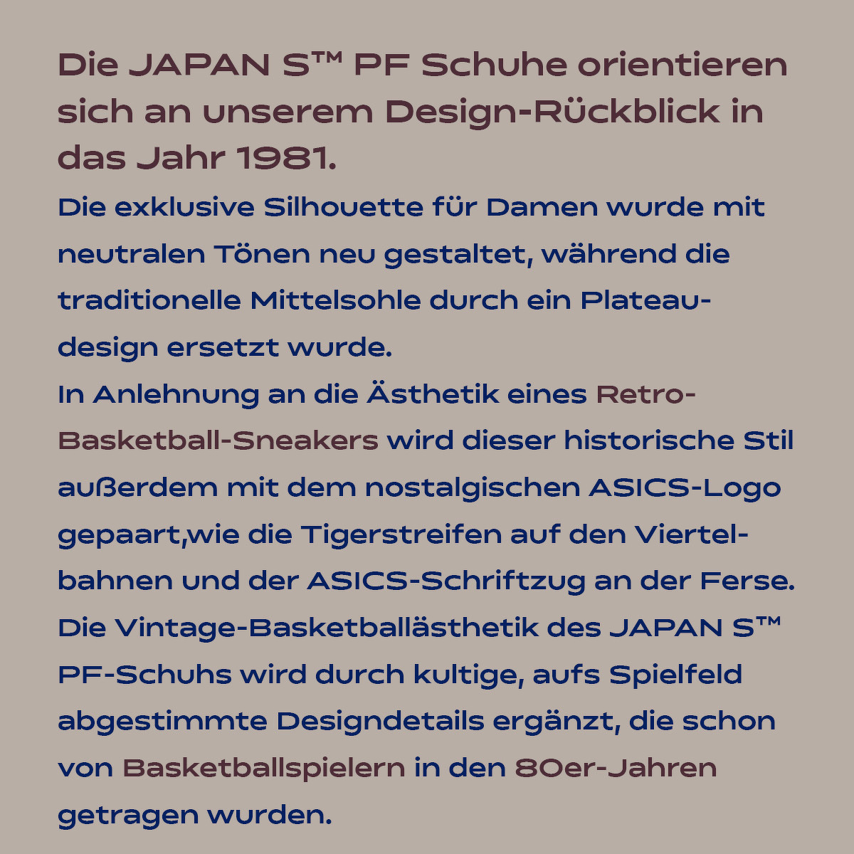 JAPAN S™ PF Damenschuhe