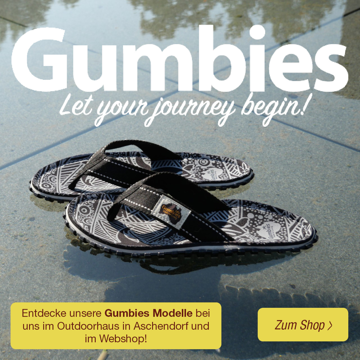 Entdecke unsere Gumbies Modelle bei uns im Outdoorhaus in Aschendorf und im Webshop!