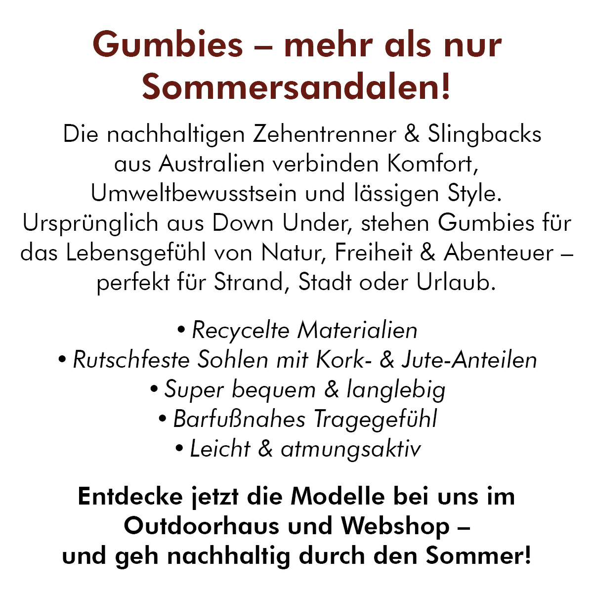 Stylischen Sommer-Schuhen für den Alltag.