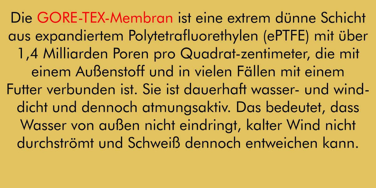 Was ist Gore-Tex?
