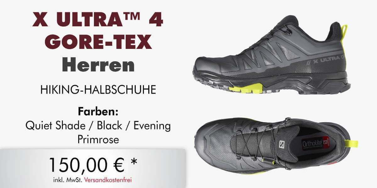 ENTDECKE DEN NEUEN SALOMON X ULTRA™ 4 GTX