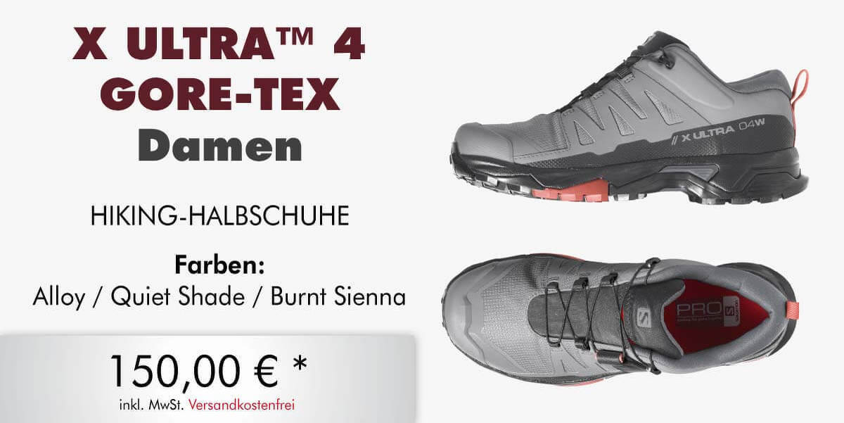 ENTDECKE DEN NEUEN SALOMON X ULTRA™ 4 GTX