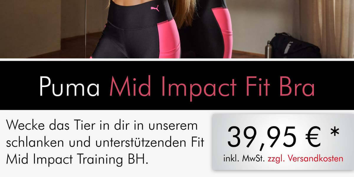 Puma Mid Impact Fit Bra