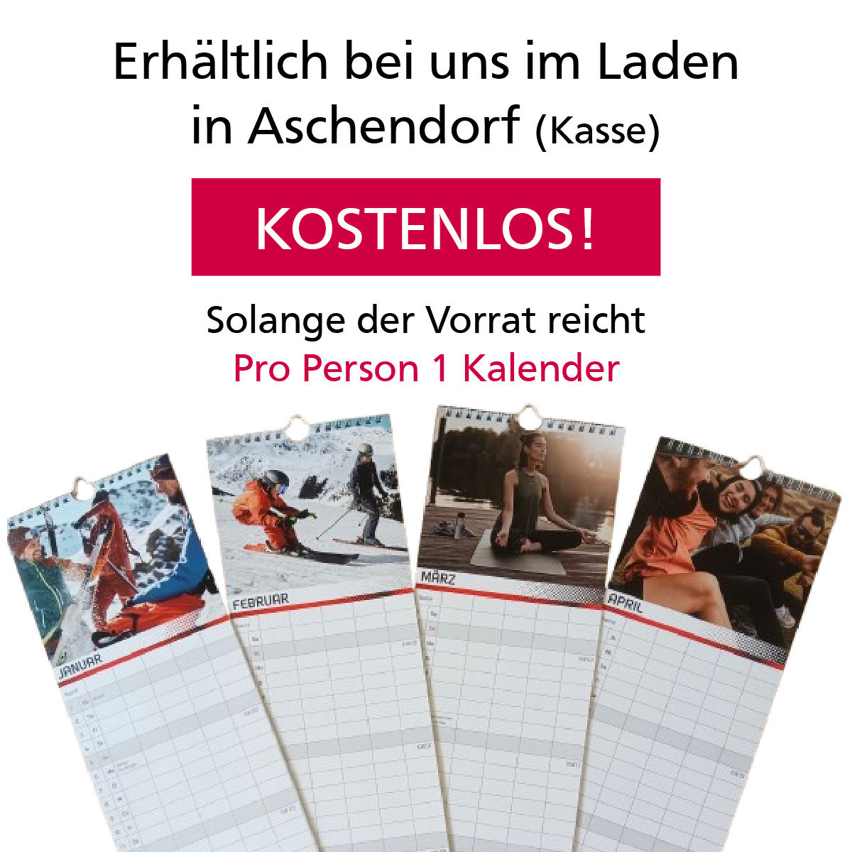 Begrüßen Sie das Jahr 2025 mit unserem brandneuen Jahreskalender!