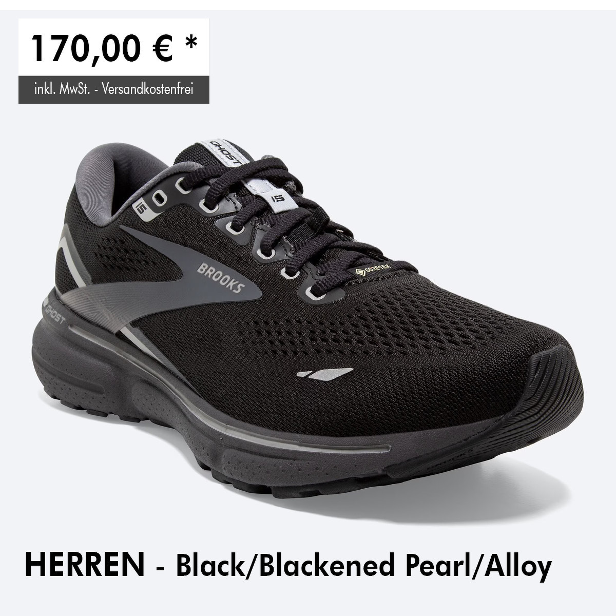 Brooks Ghost 15 GTX für Herren