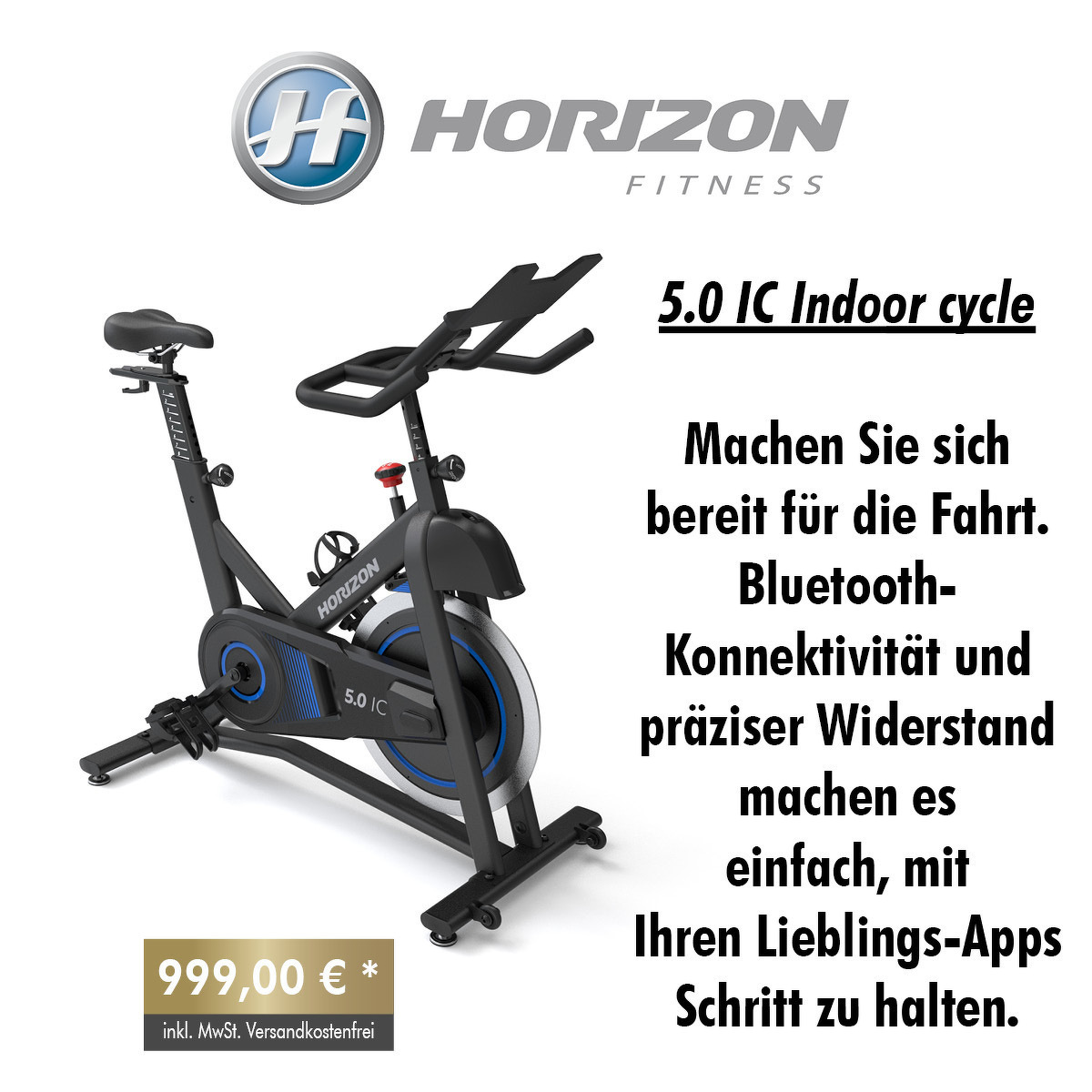 Horizon 5.0 IC Indoor cycle