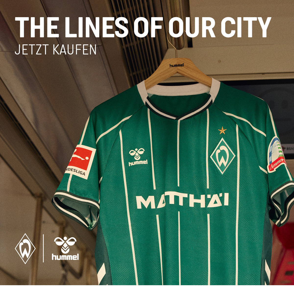 Jetzt das neue Werder-Heimtrikot 25/26 sichern