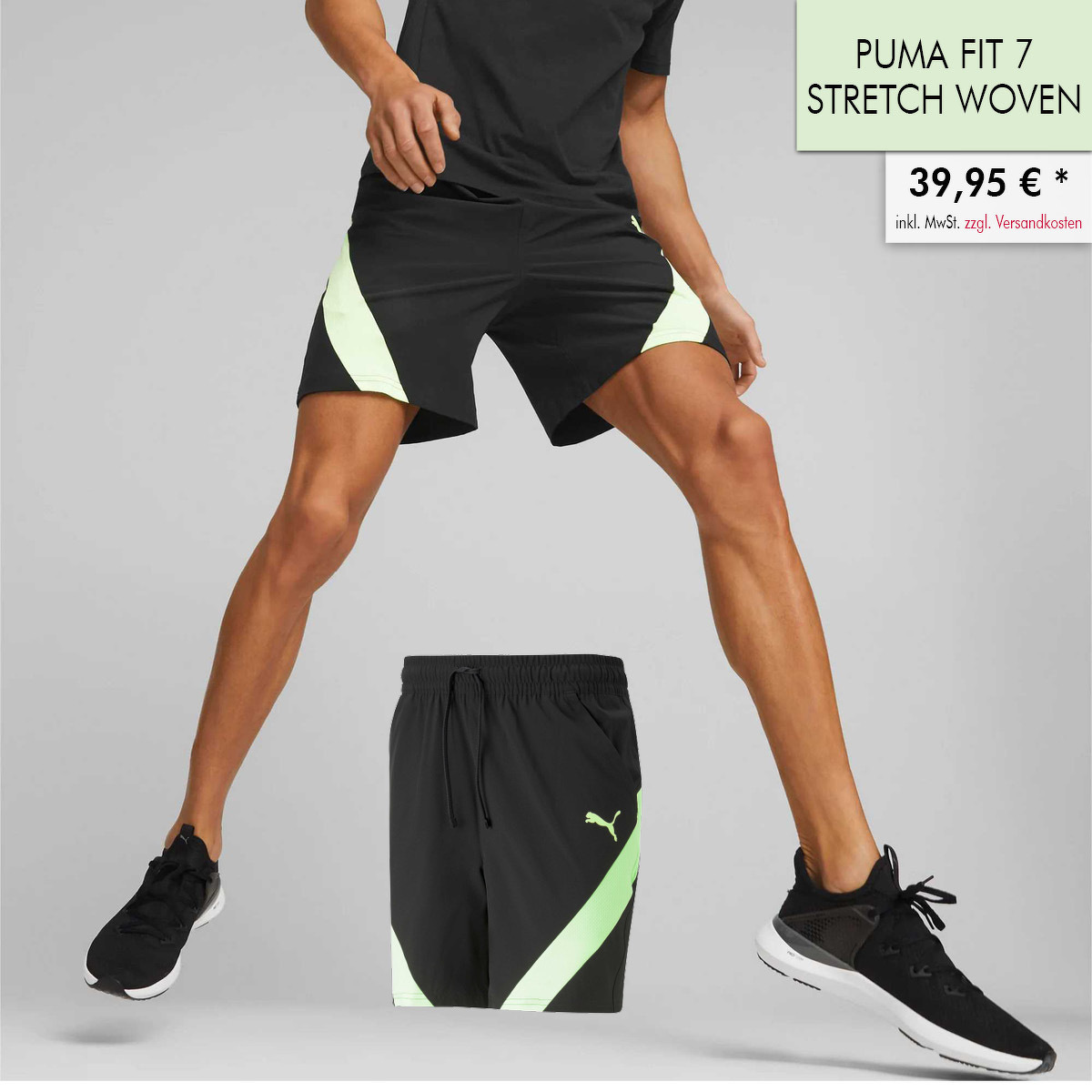 Puma Fit 7 Stretch Woven SHORTS