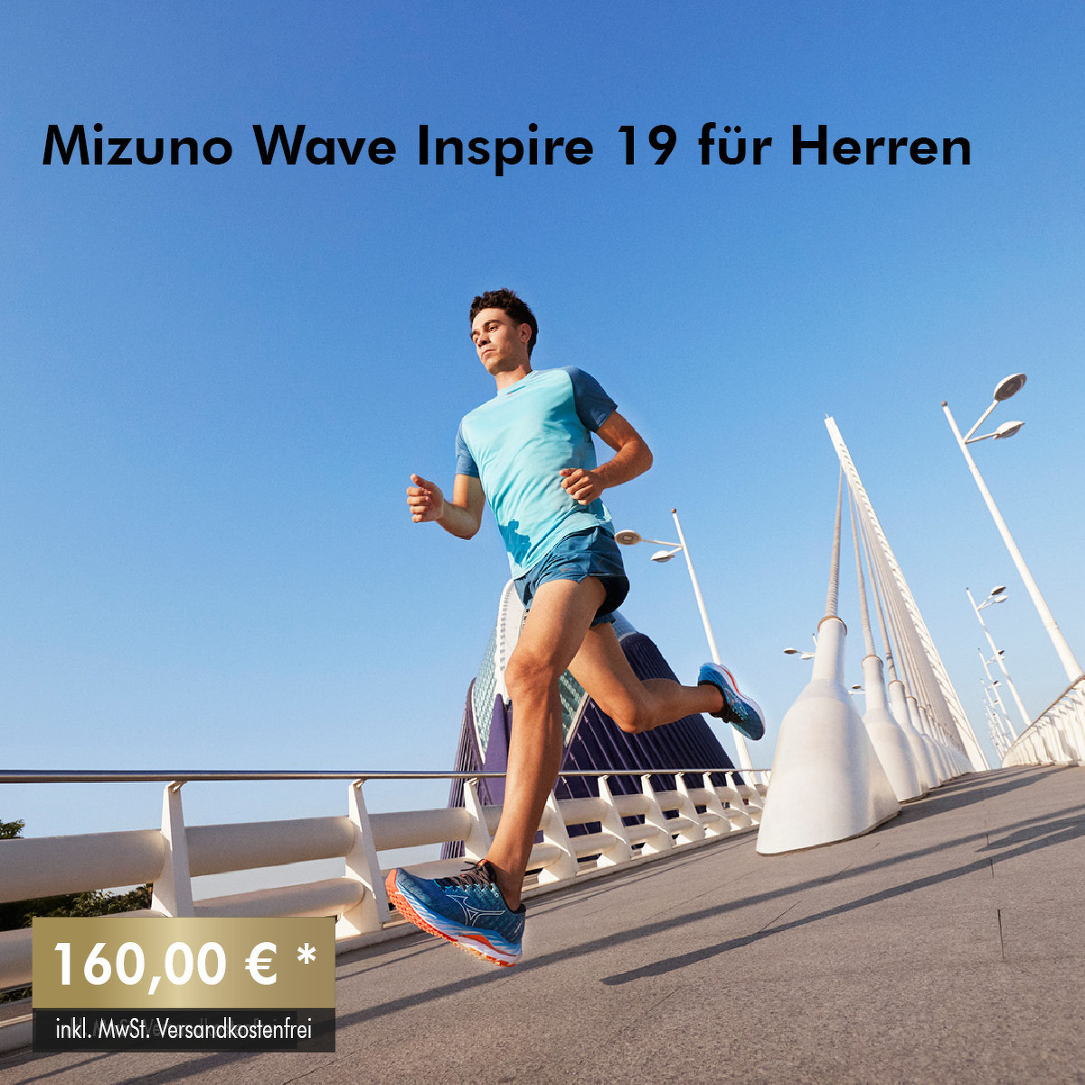 Mizuno Wave Inspire 19 für Herren