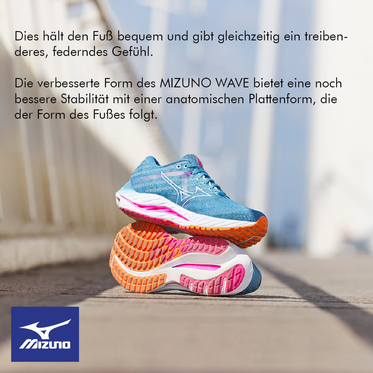 Mizuno Wave Inspire 19 für Damen