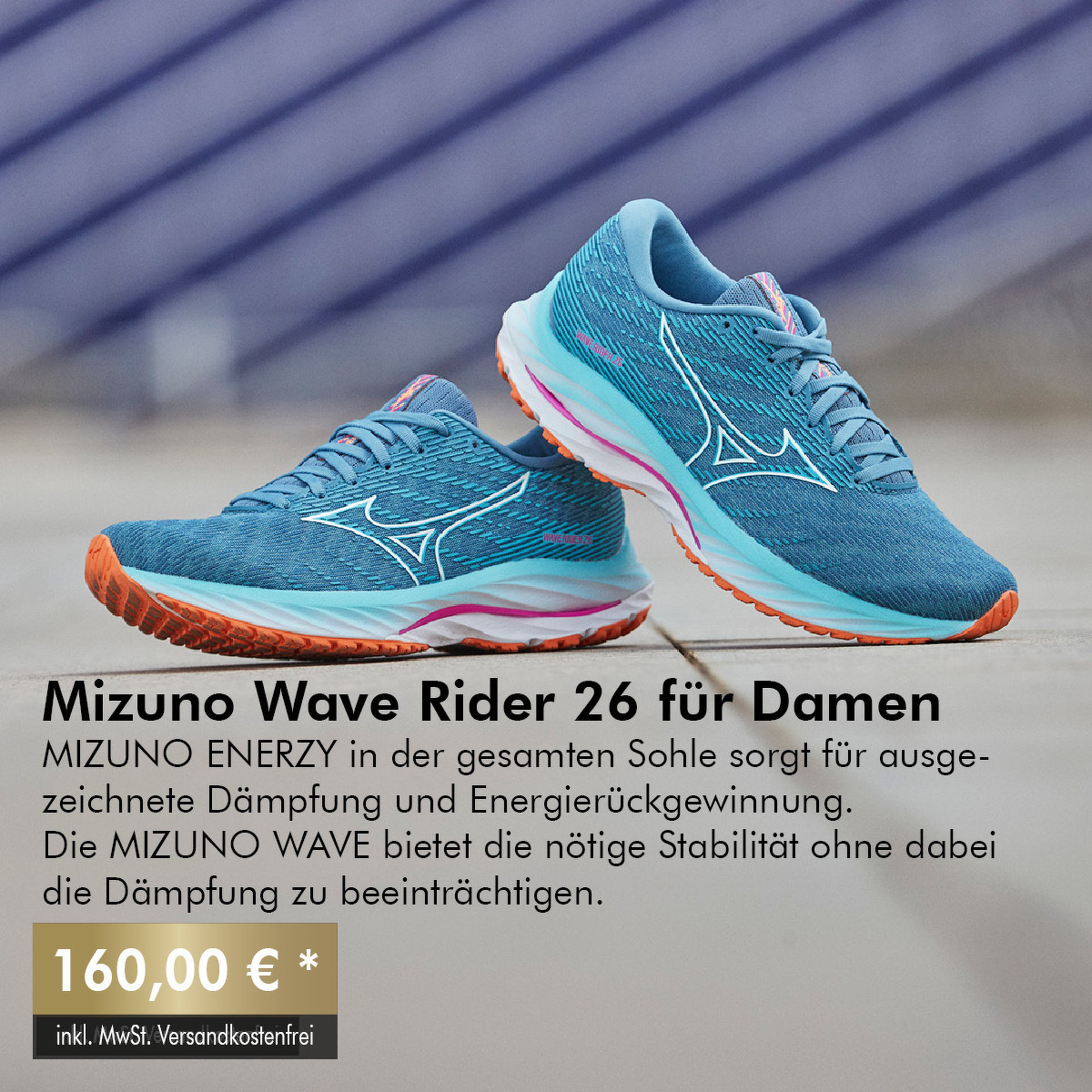 Mizuno Wave Rider 26 für Damen