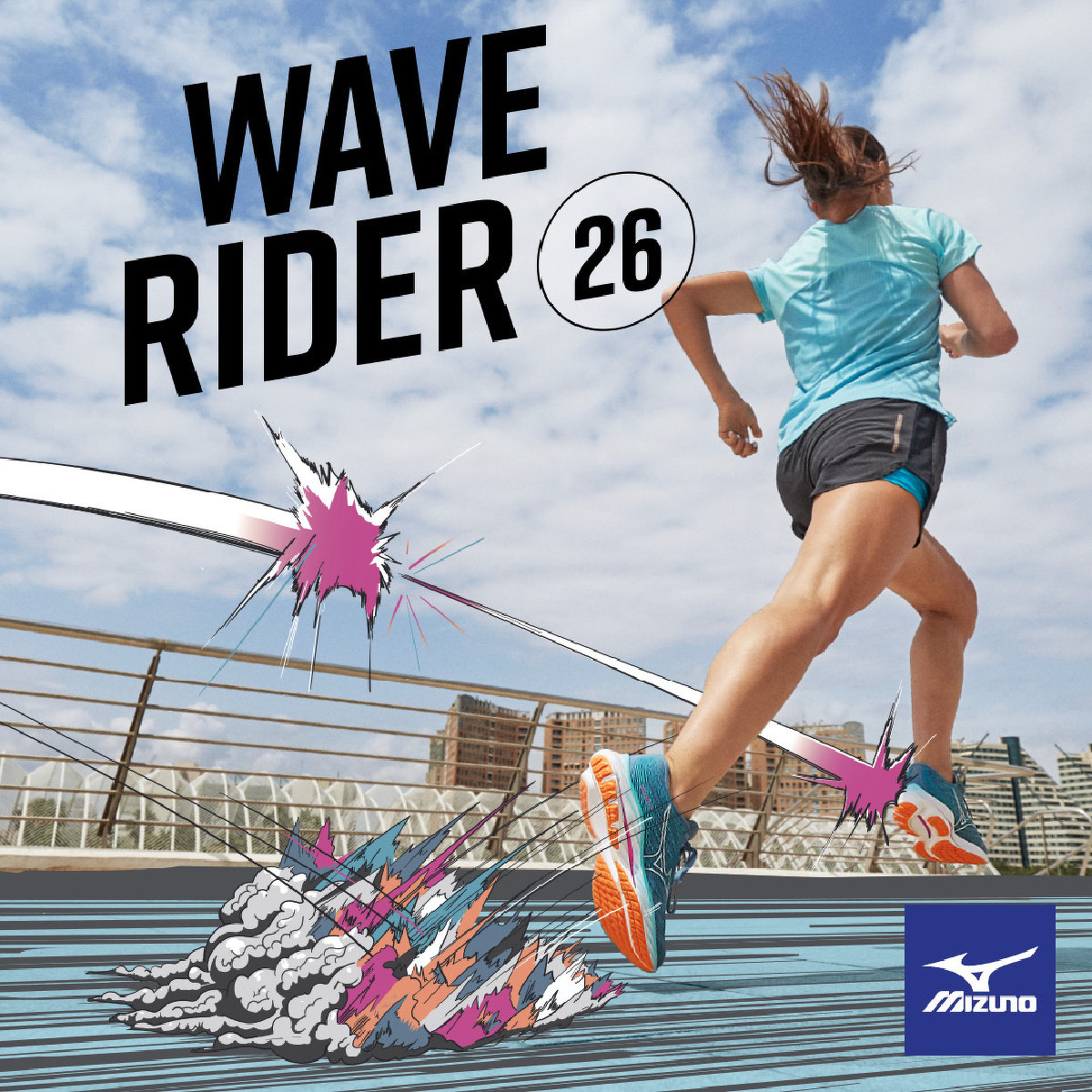 Mizuno Wave Rider 26 für Damen