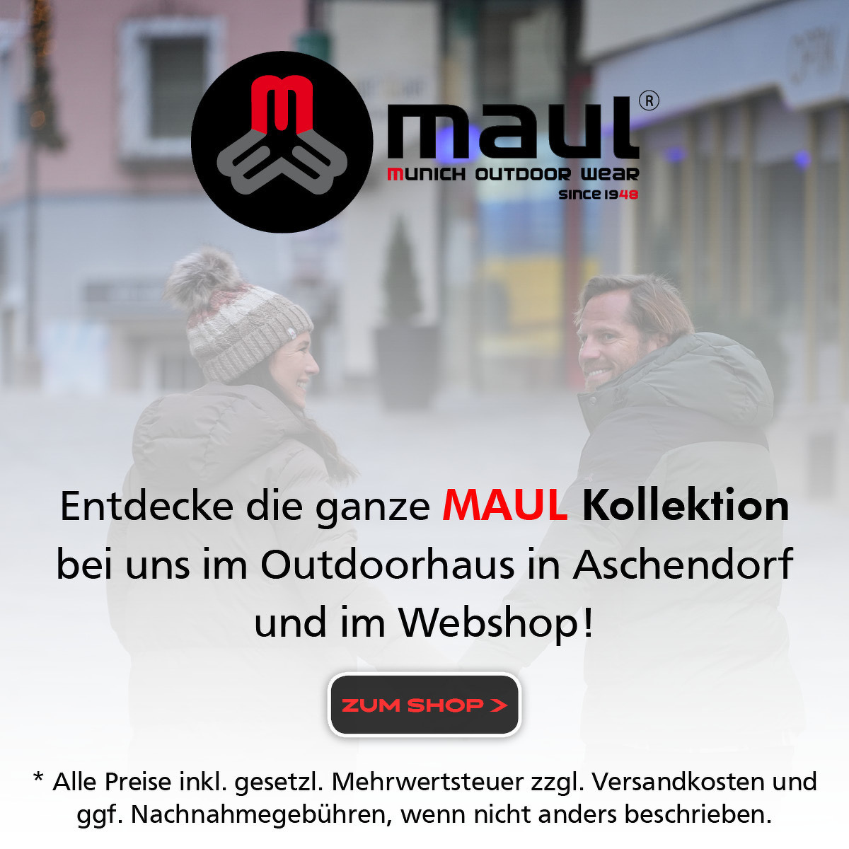 Entdecke die ganze MAUL Kollektion bei uns im Outdoorhaus in Aschendorf und im Webshop!