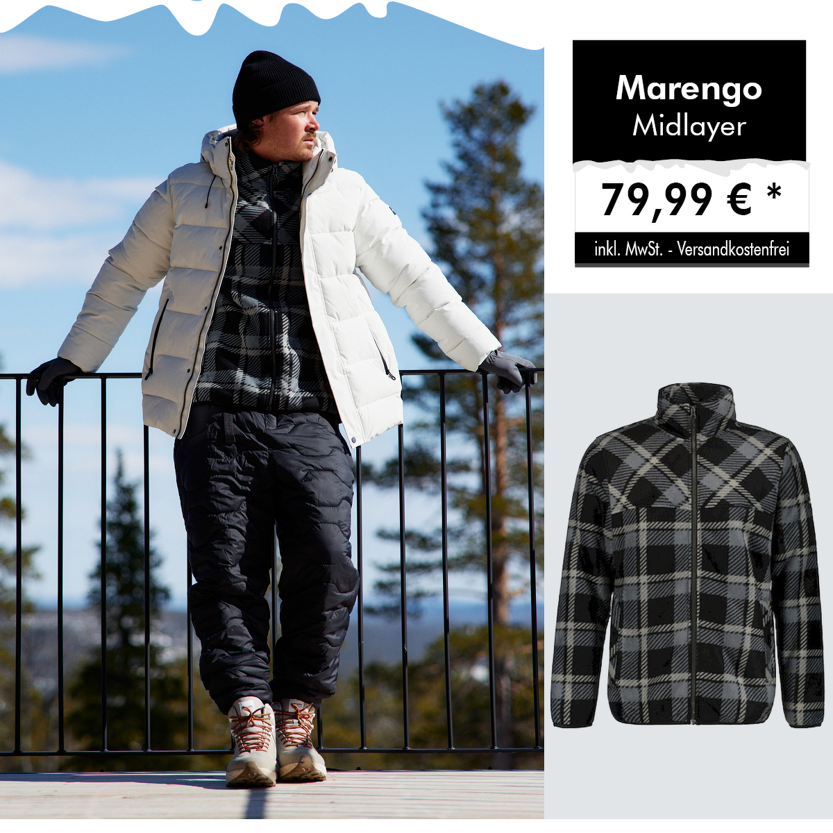 Icepeak Marengo Midlayer für Herren