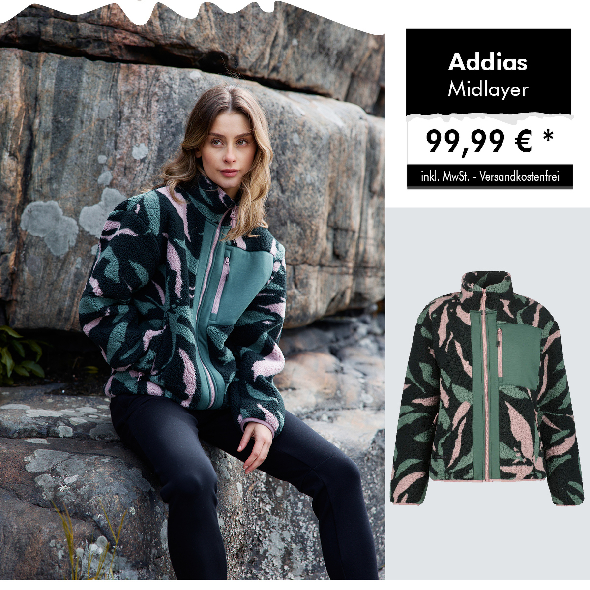 Icepeak Addias Midlayer für Damen