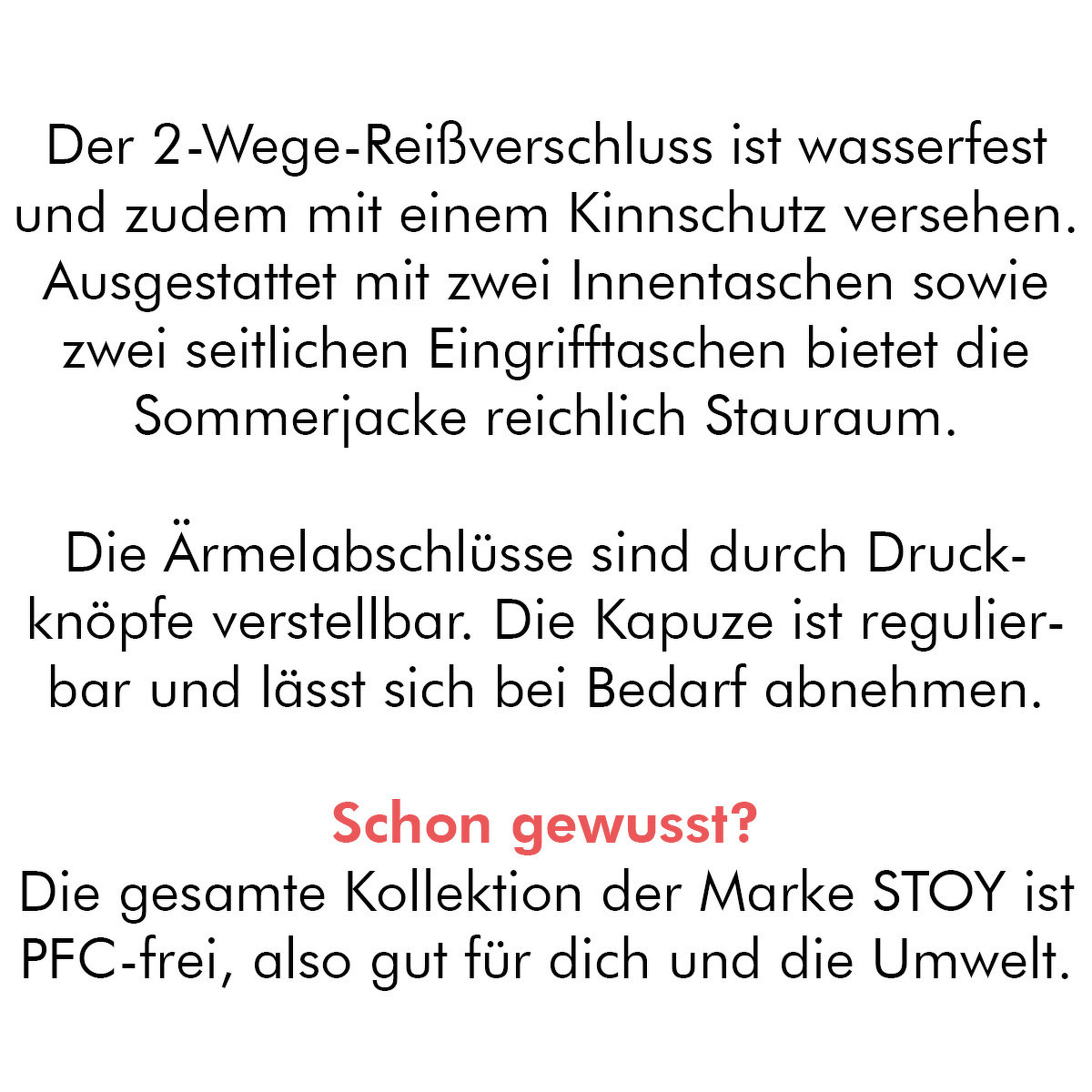 Stoy - Die neue Outdoor-Fashion Marke für große Größen.