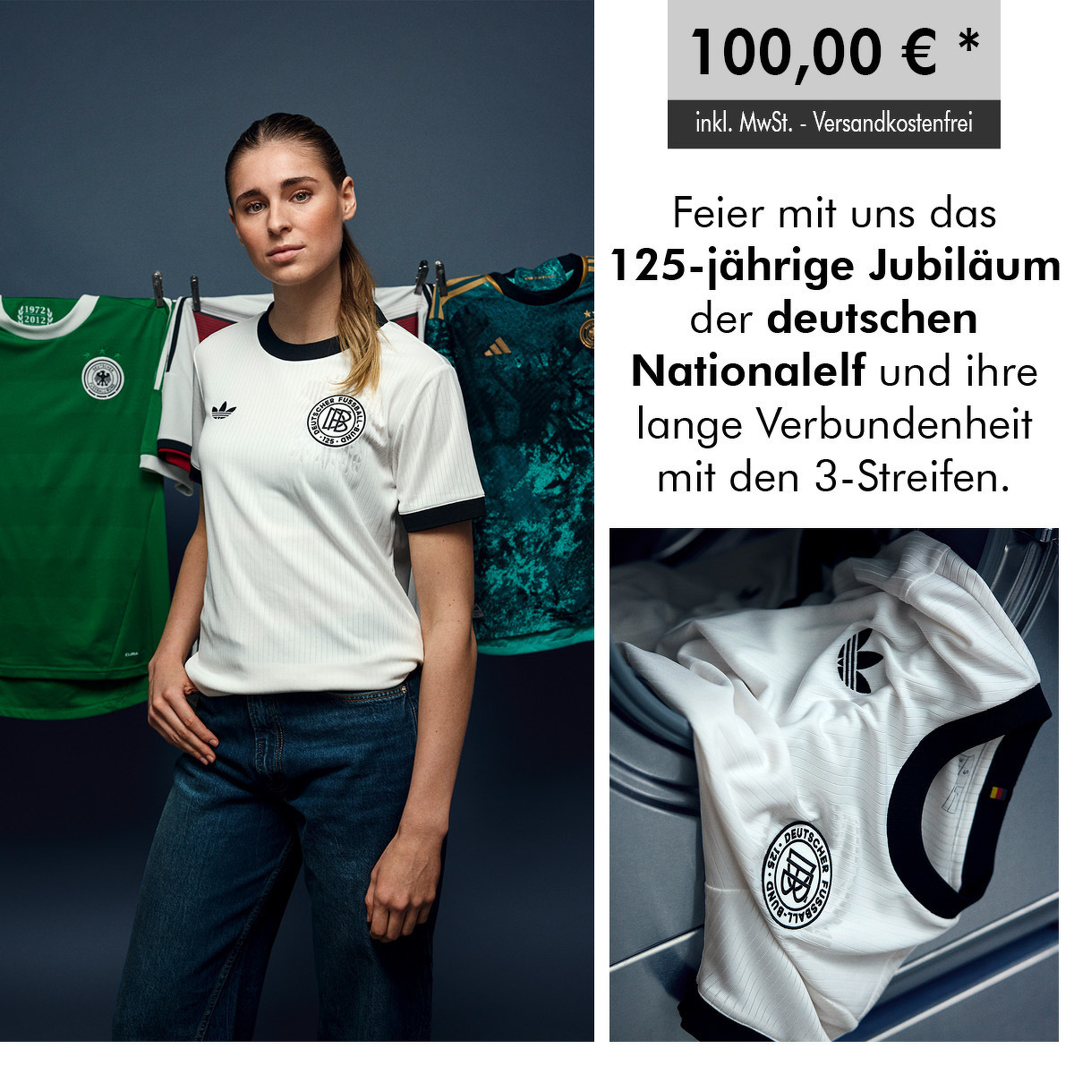 adidas Originals | DFB125 | Der Stoff der Legenden | Damentrikot