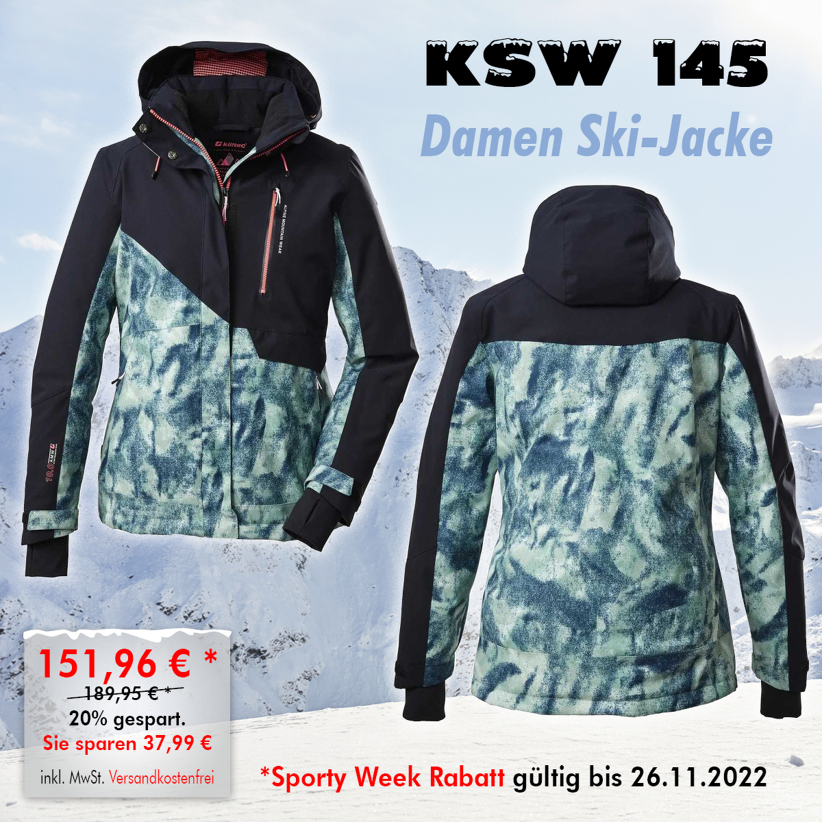 Killtec KSW 145 Damen Ski-Jacke