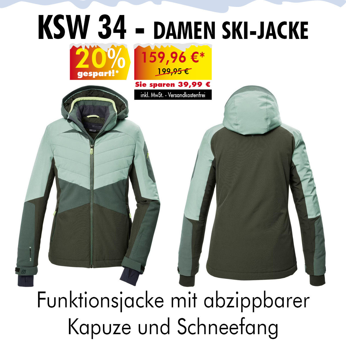 KSW 34 - Damen Ski-Jacke