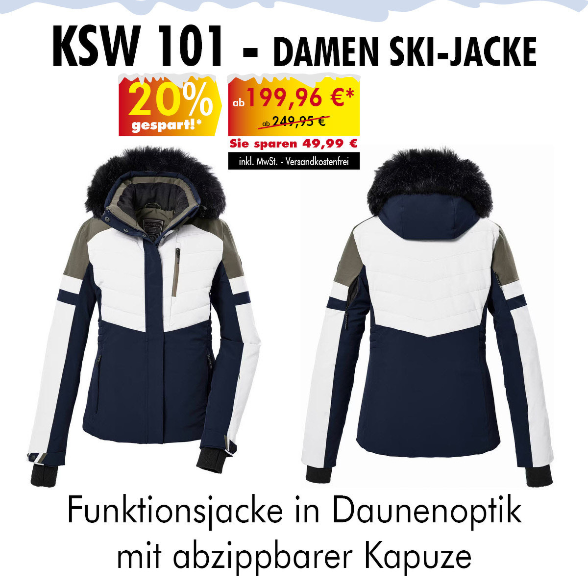 KSW 101 - Damen SKi-Jacke
