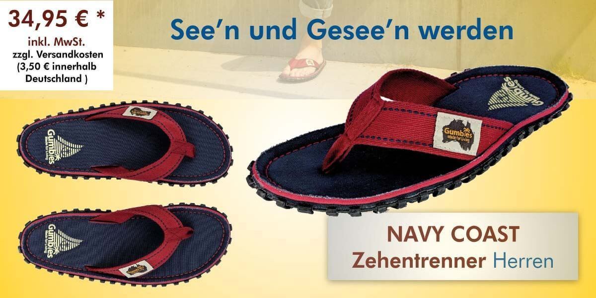 NAVY COAST Zehentrenner Herren