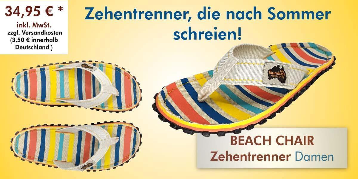 BEACH CHAIR Zehentrenner Damen