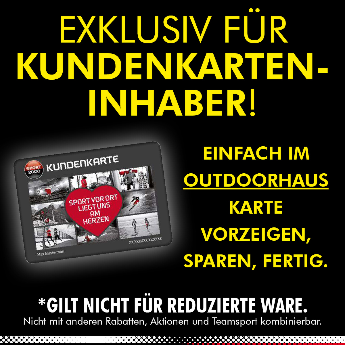 15 % Rabatt auf auf alle Outdoorjacken, Winterjacken, Skijacken und Daunenjacken*