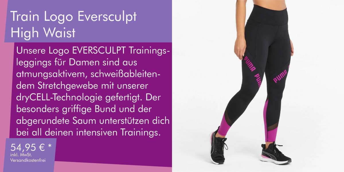 Puma Train Logo Eversculpt High Waist