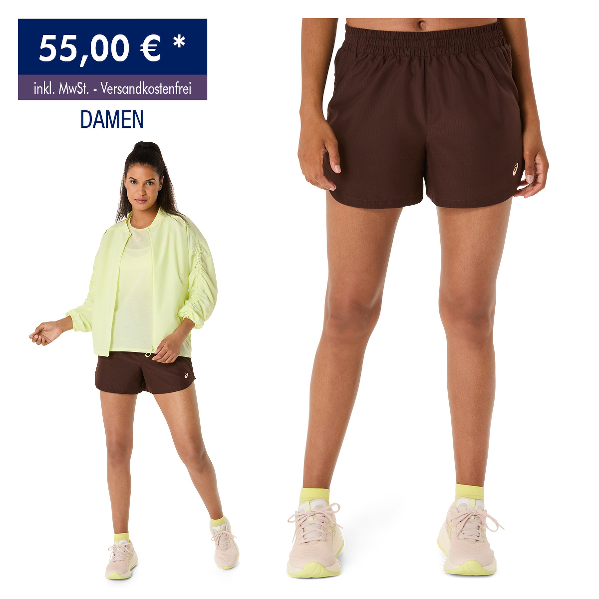 NAGINO RUN ADJUSTABLE 4IN SHORT